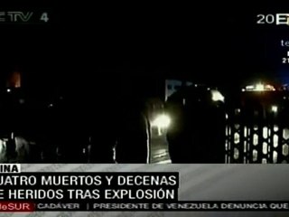 En China explosión causa muertos y heridos