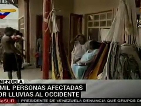 Afectados por lluvia reciben atención inmediata del Gobierno Bolivariano