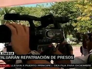 Colombia y Venezuela evaluarán repatriación de presos