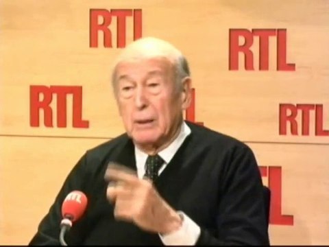 Valéry Giscard d'Estaing, ancien Président de la Républiq