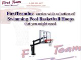 Various Swimming Pool Basketball Hoops