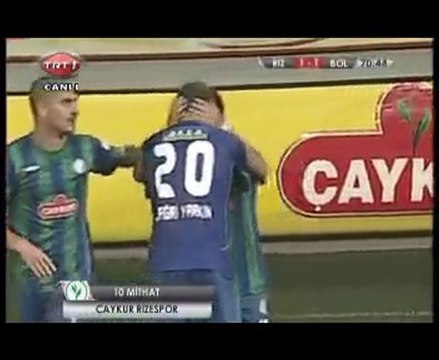 Çaykur Rizespor-2 Boluspor-1