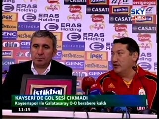 Kayseri'de Gol Sesi Çıkmadı