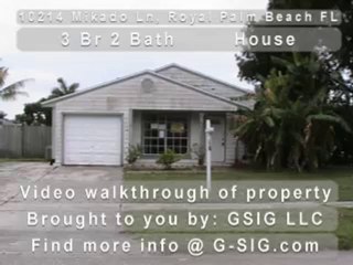 Video Walk Through of 10214 Mikado Ln, Royal Palm Beach ...