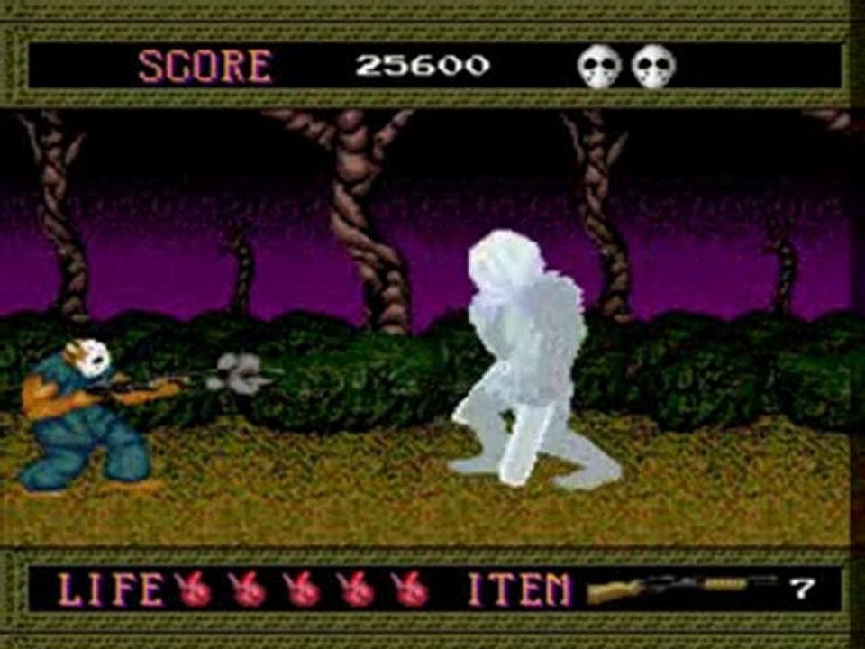 Splatterhouse (PCE) - No Death Walkthrough - Part 1