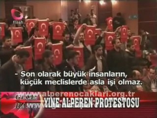 Bingöl Alperen Ocakları Küçük Meclisi Protesto Etti...