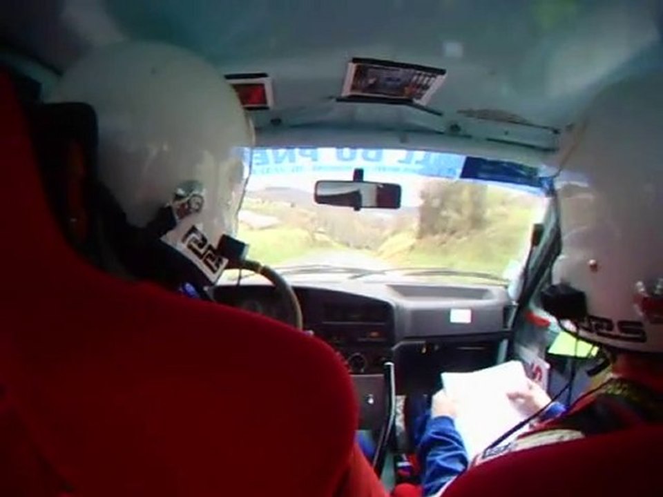 Rallye mont et coteaux 2010 équipage REYNAUD /GUERIN ES2