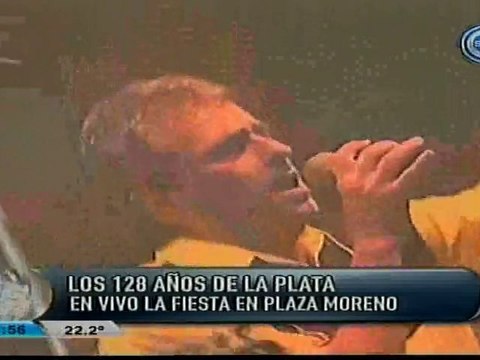 01/13 La Plata 128 Aniversario, Auténticos Decadentes-Diosa