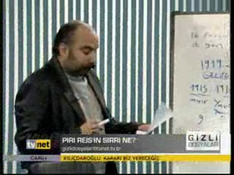 Gizli Dosyalar 3 : Piri Reisin Haritası Ve Gizemli Bilgiler