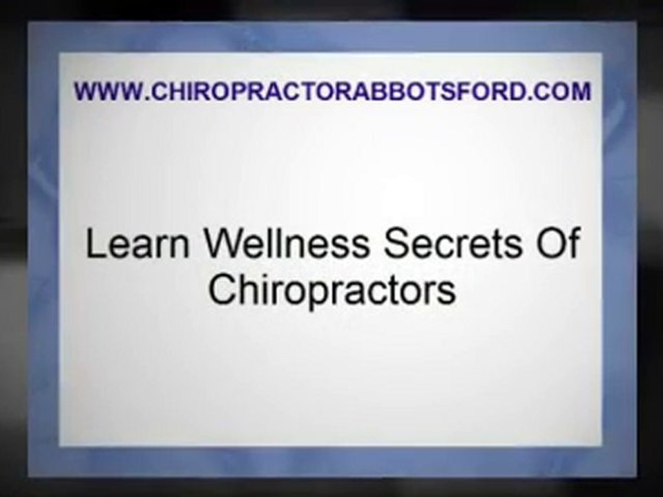Chiropractors In Abbotsford- Get Relief For Joint And Muscl