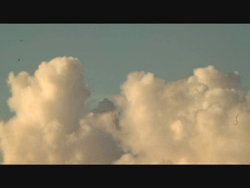 EVOLUTION D'UN NUAGE