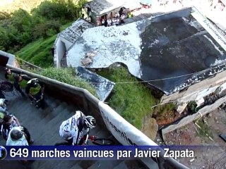 Colombie: nouveau record de cyclisme extrême