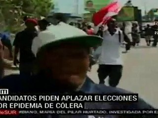 Algunos candidatos piden aplazar elecciones en Haití