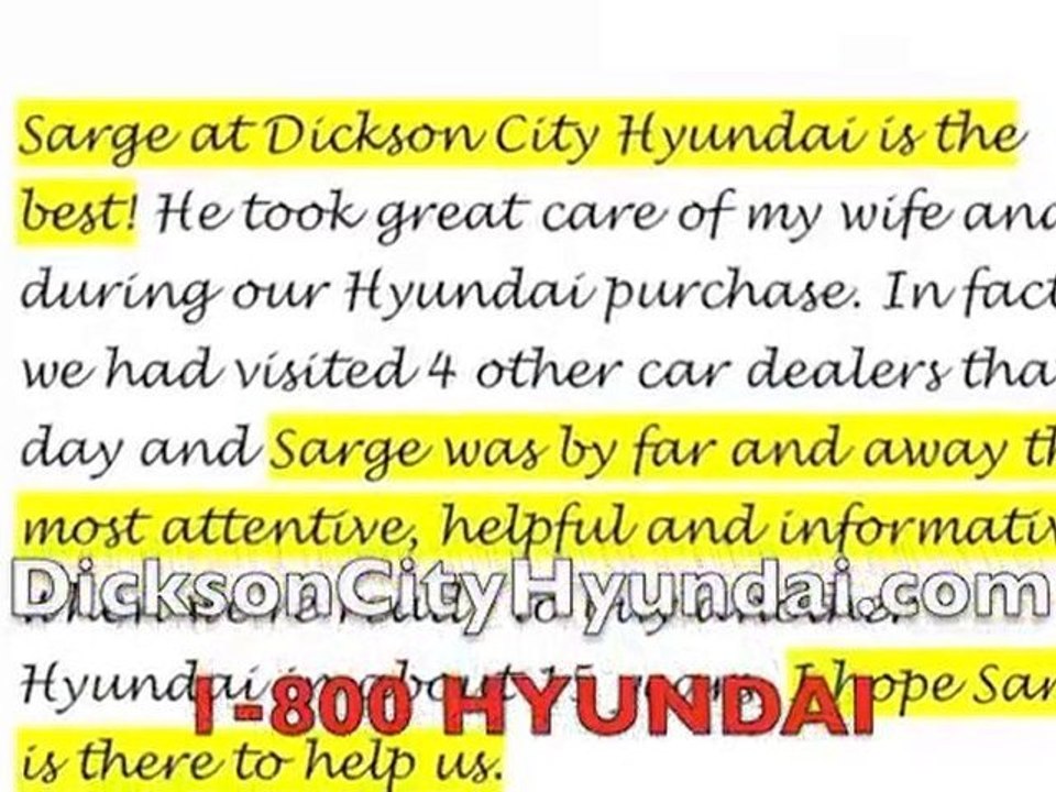 Dickson City Hyundai No Complaints