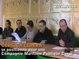 Corsica Libera pour une compagnie maritime corse