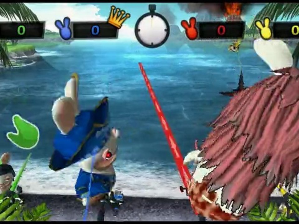 Les Lapins Crétins : Retour vers le Passé - Trailer de lance