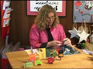 How to make Holiday Place Card Holders with Sandi Genovese