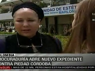 Acusan a defensora de derechos humanos, Piedad Córdoba de