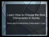 Surrey Chiropractic- Learn How To Choose The Best Chiroprac