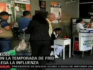 Se espera que en el invierno mexicano predomine la influenza estacional y no el H1N1