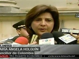 La canciller Holguín no descarta nota de protesta a Panamá
