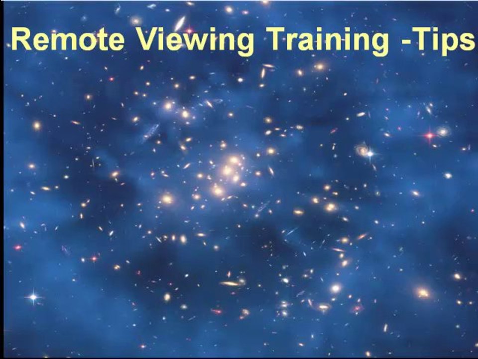 Remote Viewing Training - Tips Everyone Should Know