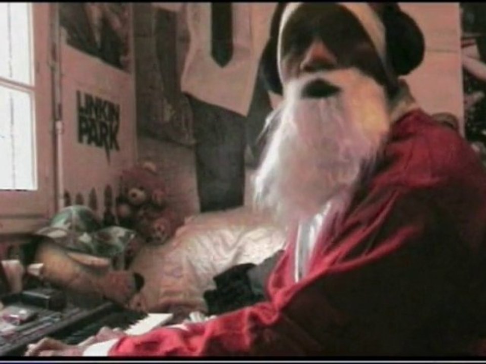 Je m'ennui dit le pere noel noir en attendant le 24 decembre