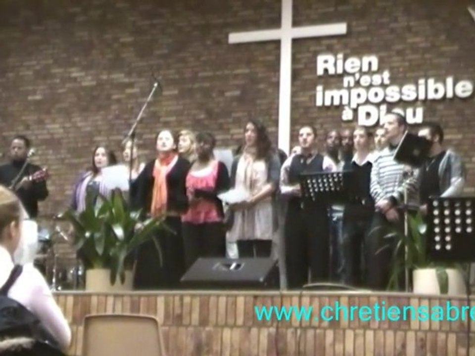Chant  jeunesse église évangélique de Brest