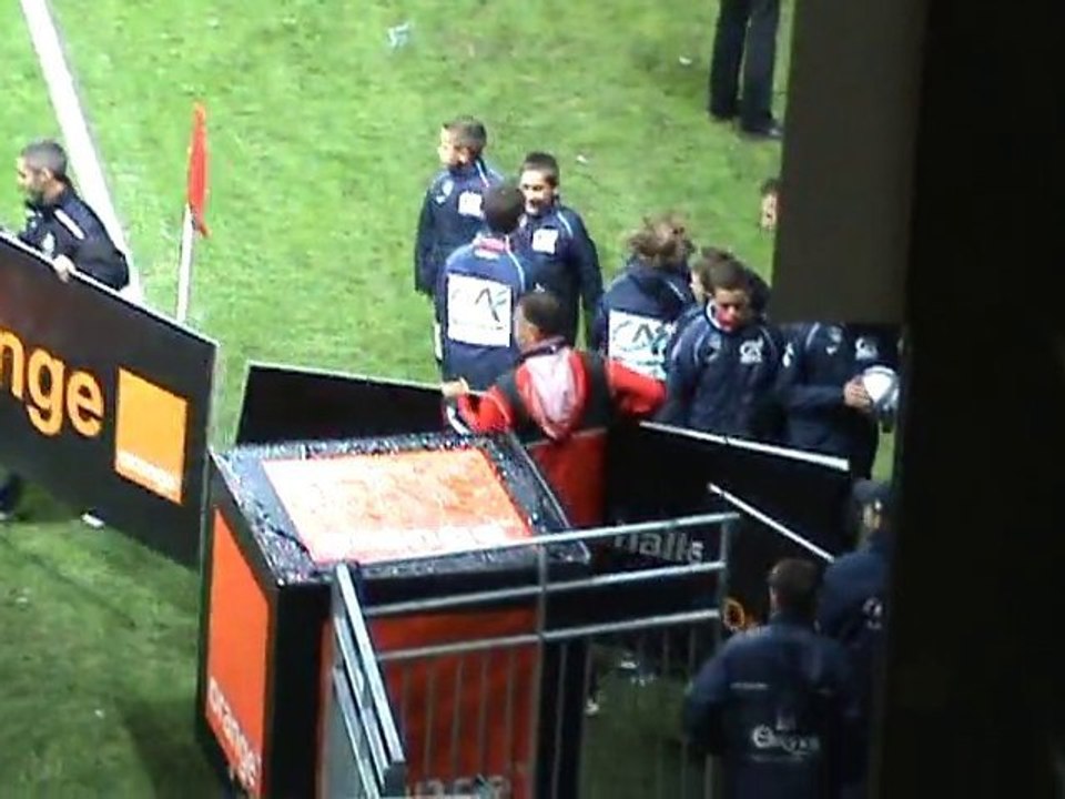 sortie à la mi-temps