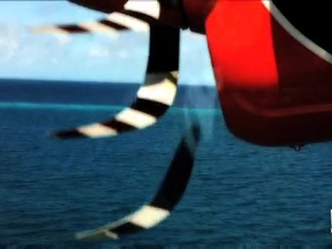 TV team in the Maldives Islands