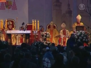 Самая высокая статуя Иисуса открыта в Польше