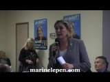 Campagne interne — Marine Le Pen à Rennes (11.11.10 - 1)
