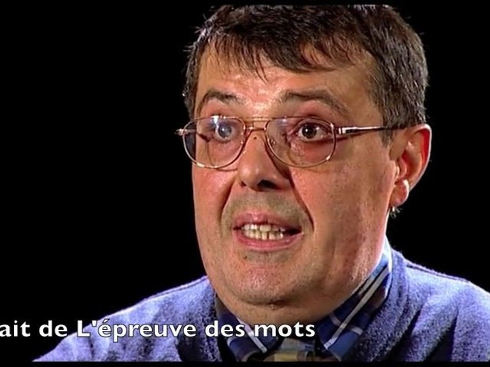 Extrait de L'Epreuve des mots