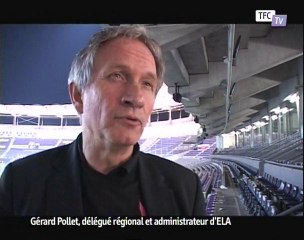 L'association ELA au match TFC - OM