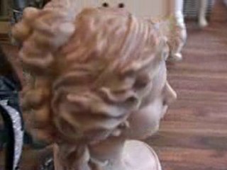 Marble Finish Nouveau Lady Bust online furniture retailer