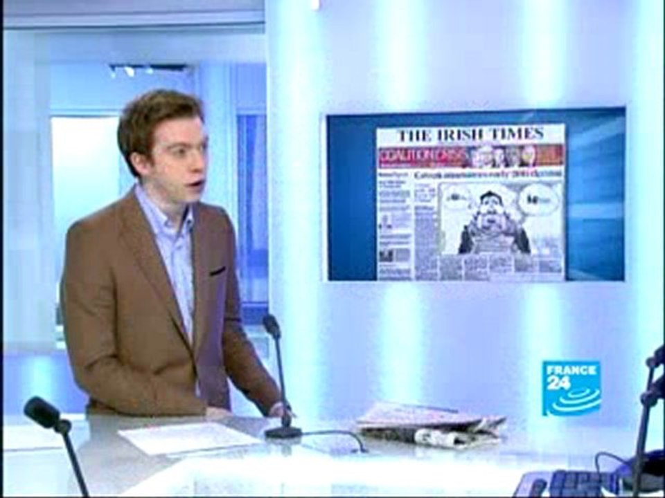 Irish bailout is front page news across Europe