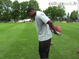 Marques Colston: Foot Américain à l'Aveugle