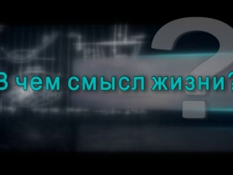 В чем смысл жизни?