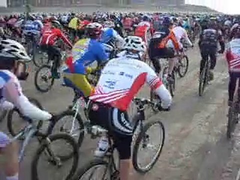 départ de l'open d'opale vtt 2010