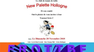 FROTTBF tournoi série C du New Palette Hollogne ce 28/11/10
