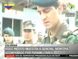 inédito  general Montoya con paramilitares colombianos