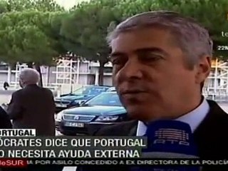 Primer ministro portugués dice que su país no necesita ayuda externa