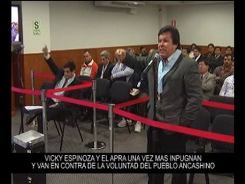 Heriberto Benitez Rivas, Audiencia JNE 19 / Noviembre / 2010