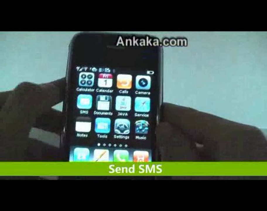 I68 Unboxing + Pro Dual Sim Quad Band Bluetooth Cell Phone