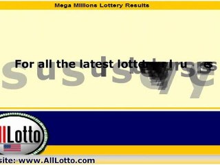 Mega Millions Lottery Drawing Results for Nov. 23, 2010