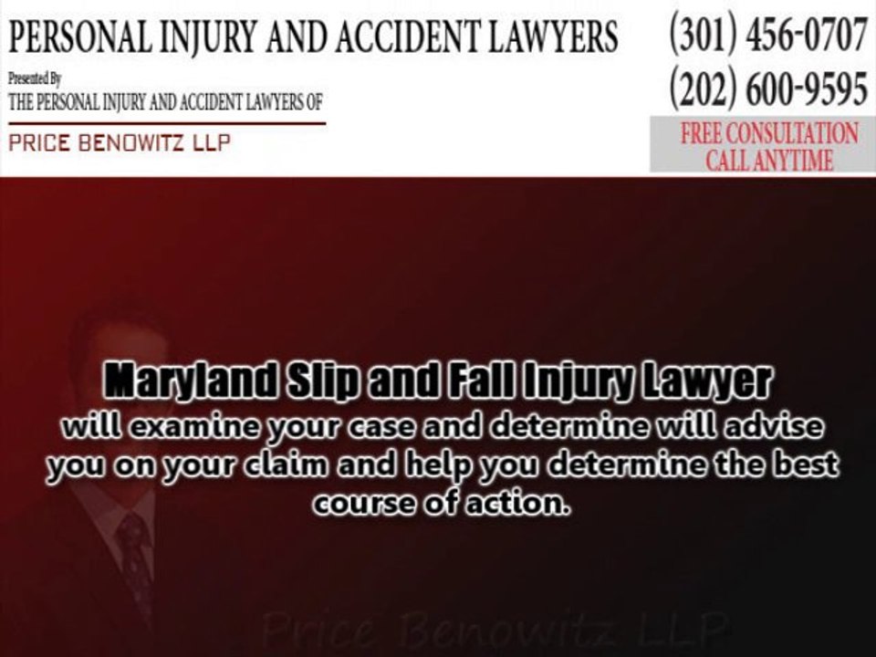 Maryland Slip And Fall Attorney