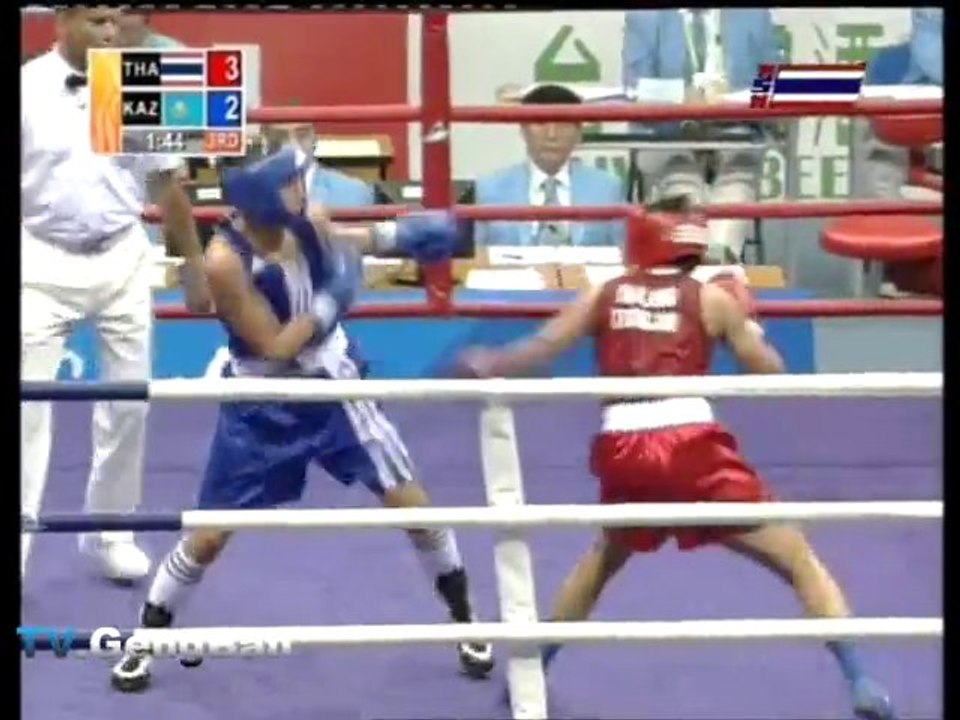 Women's 57-60kg Semifinal  THONGJAN Tassamale vs KHASSENOVA