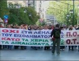 nouvelle vague de protestations en Grèce