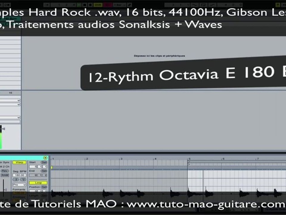 SAMPLES GUITARE HARD ROCK PACK 1