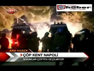 Avrupa'nın göbeğinde çöp şehir